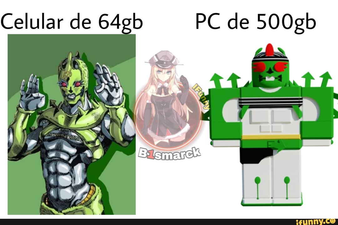 gb
PC de 500
Celular de 64gb