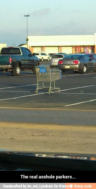 The real asshole parkers... - The real asshole parkers...