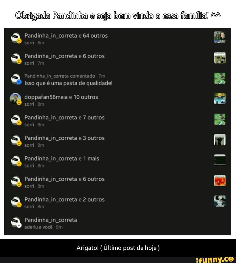 a
Arigato! Ultimo post de hoje - Arigato! ( Último post de hoje )
