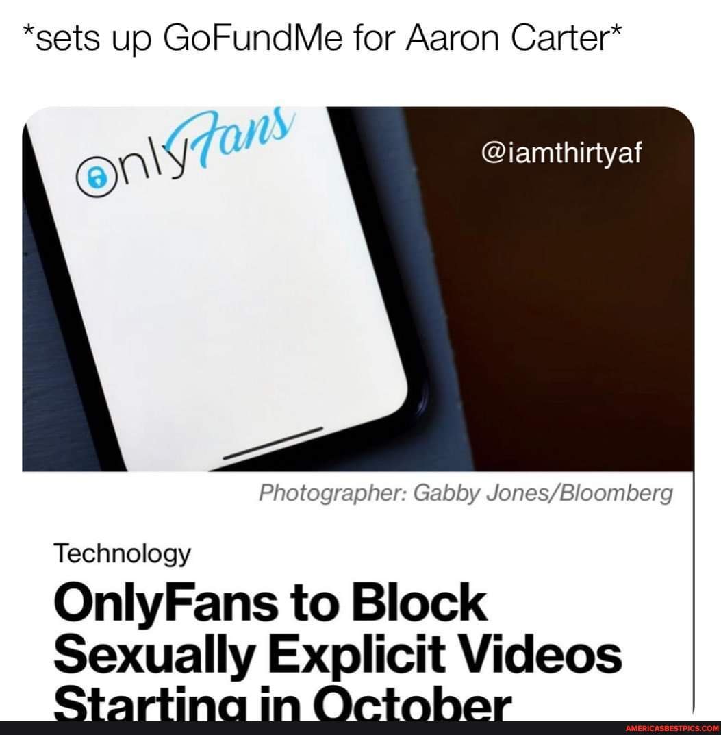 Aaron carter onlyfans