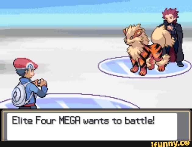 Elite Four MEGA wants to battle!