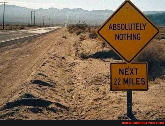 ABSOLUTELY NOTHING