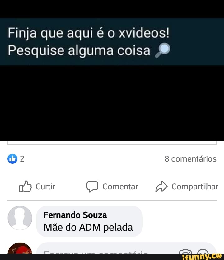 Finja que aqui é o xvideos!
Pesquise alguma coisa
8 comentários
Curtir Comentar Compartilhar
Fernando Souza
Mãe do ADM pelada
EN