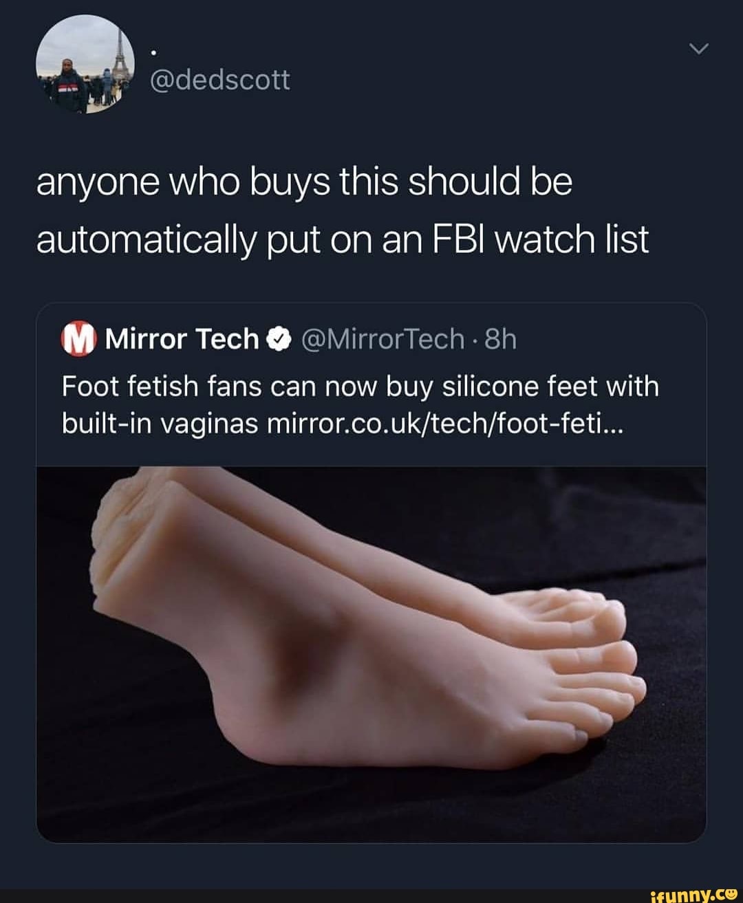 Feet fetish memes