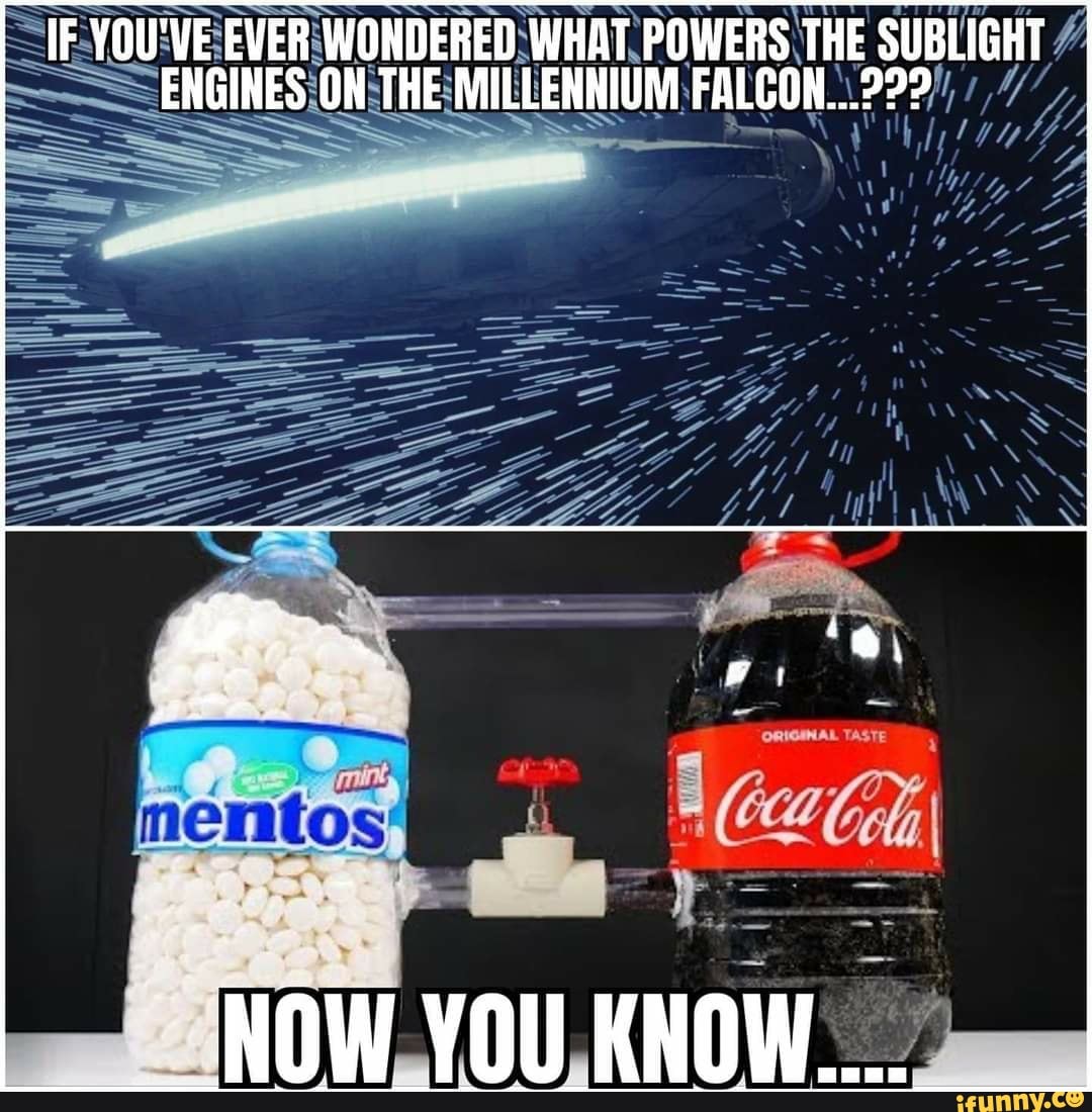 IF YOU'VE EVER WONDERED WHAT POWERS THE SUBLIGHT ENGINES ON THE