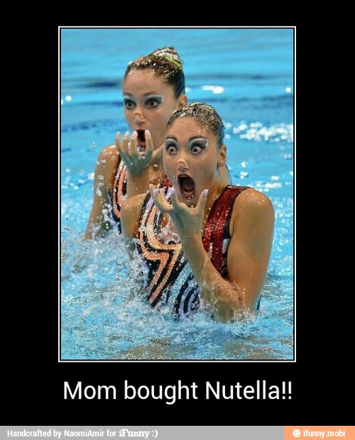Mom bought Nutella! - Mom bought Nutella!!