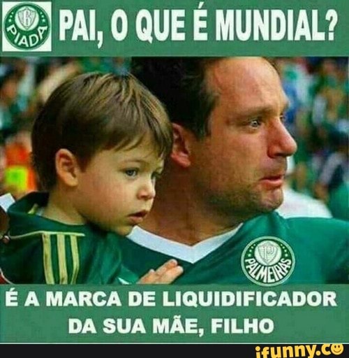 4
É A MARCA DE LIQUIDIFICADOR
DA SUA MÃE, FILHO