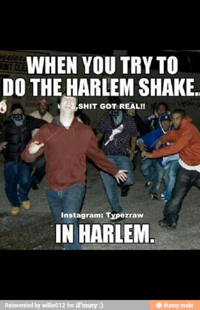 WHEN YOU TRY TO
po THE HARLEM SHAKE.
GARE
SESI
