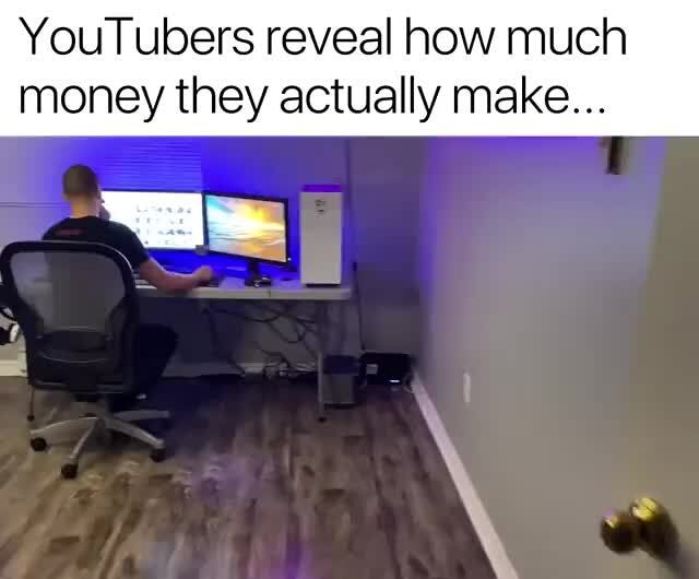 You might be surprised...😳 - YouTubers reveal how much money they ...