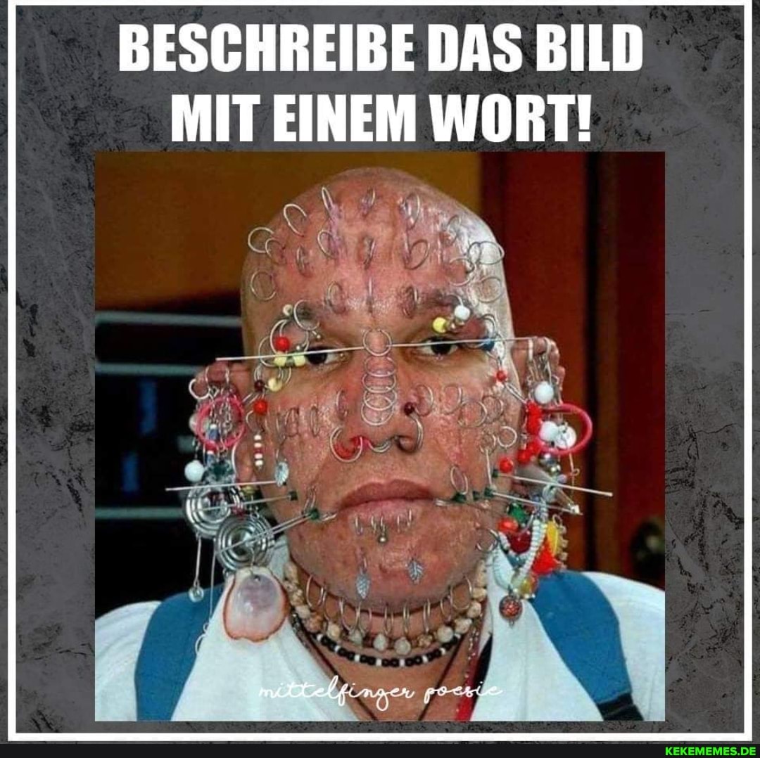 BESCHREIBE DAS BILD MIT EINEM WORT!