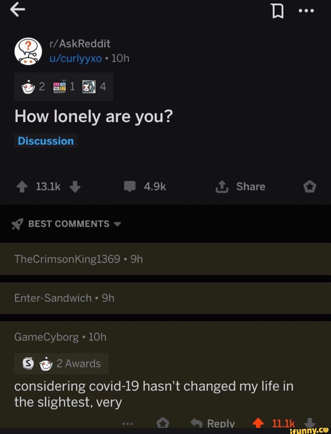 Awards
the slightest, very