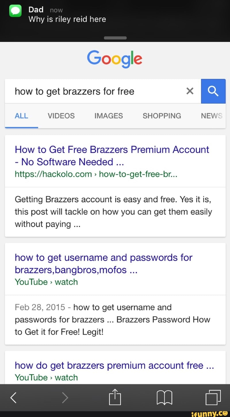 free brazzers account