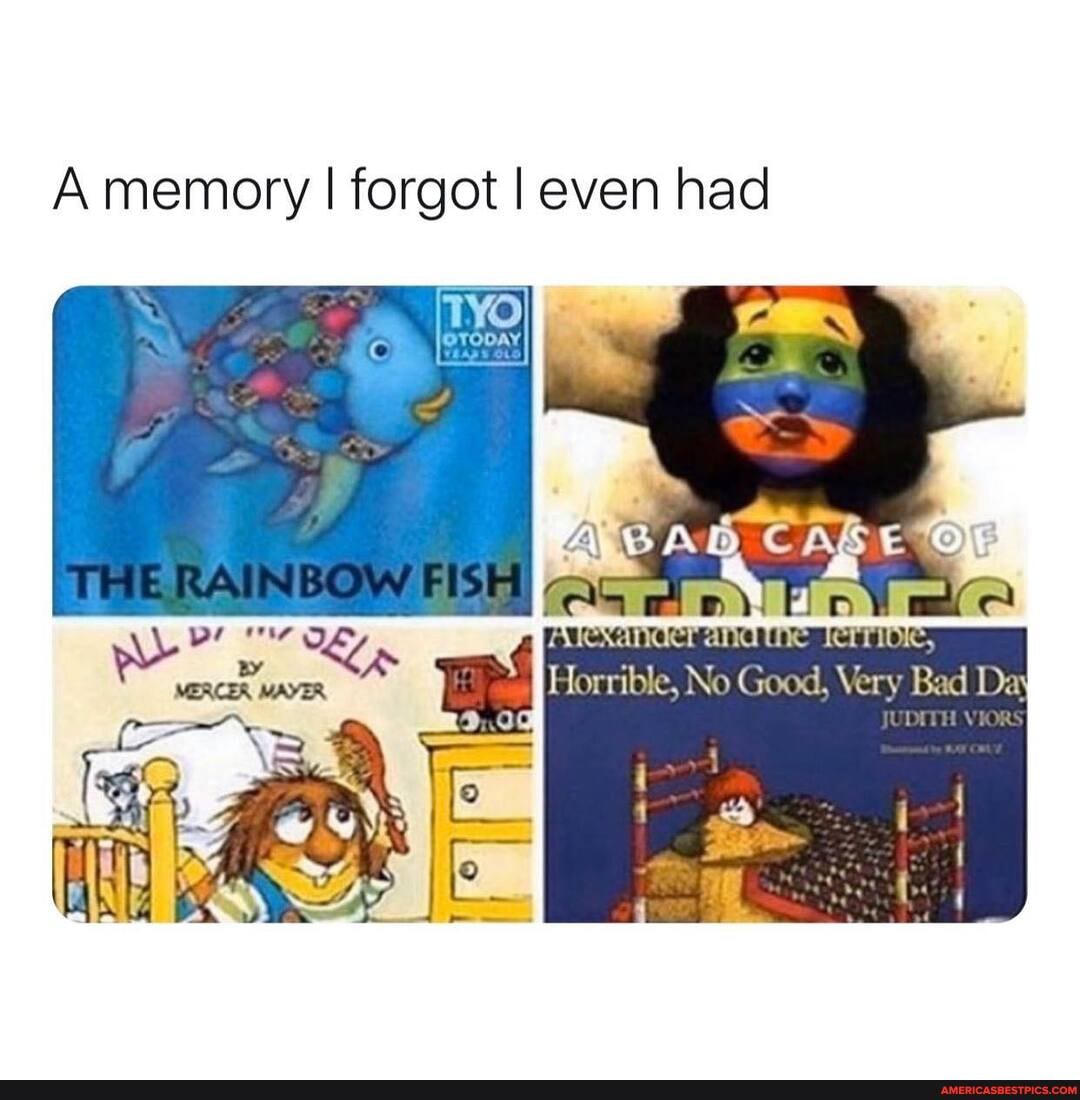 memory I forgot I even had
BRA
MERCER MAYER
A CASE
No Good, Very Bad Da