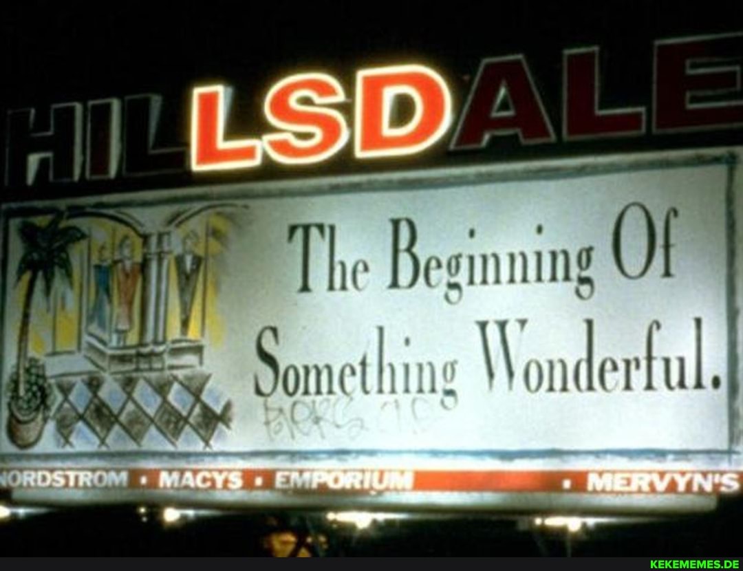 The Besinning Of
Somethin: Wonderful,