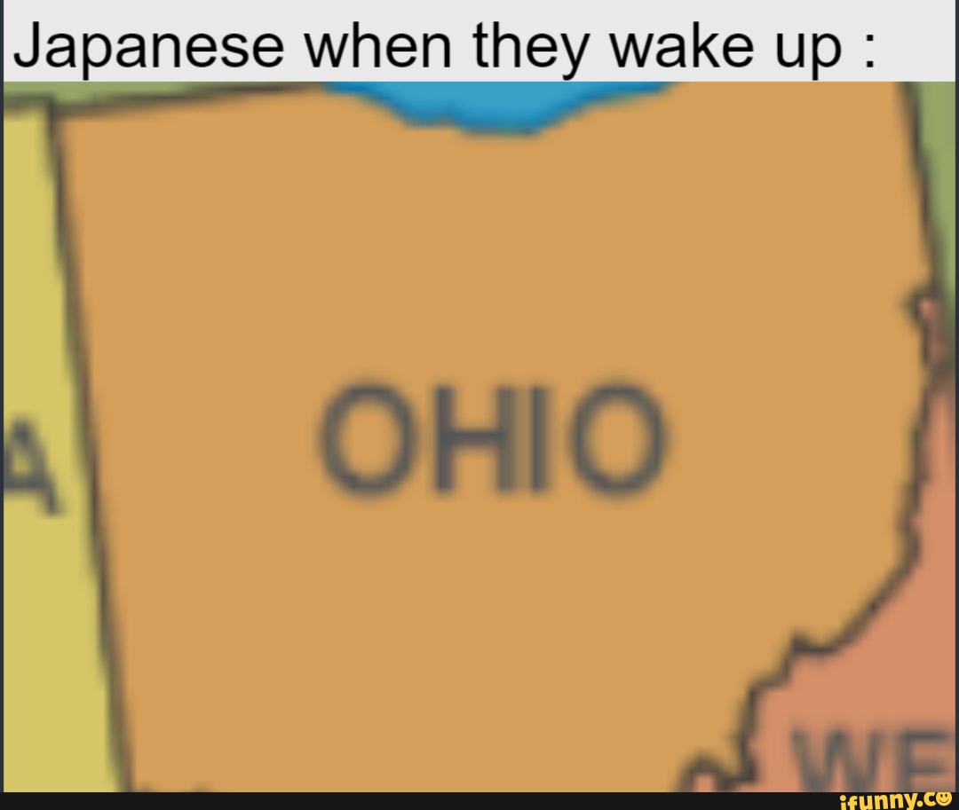 Low Effort Meme Japanese When They Wake Up