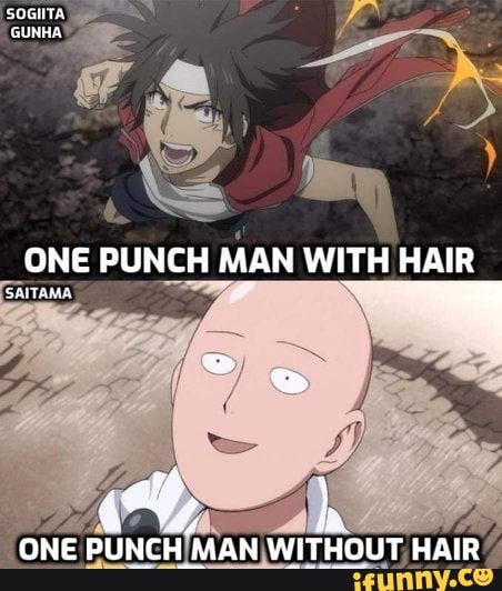 SOGNTA ONE PUNCH MAN WITH HAIR 4, k ONE PUNCH MAN WITHOUT HAIR 