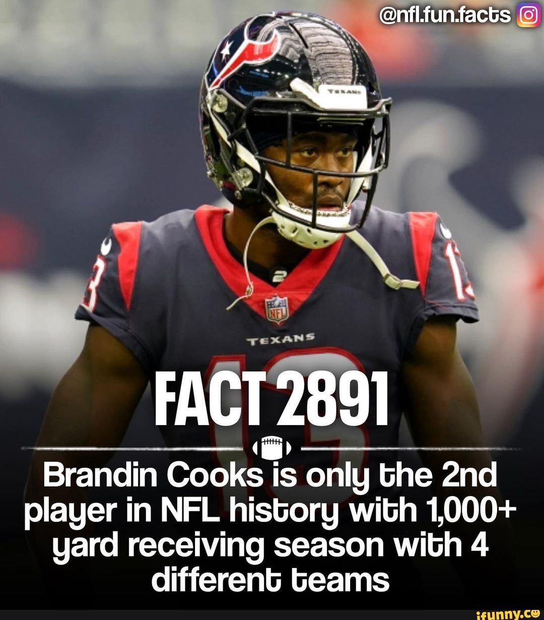 nflfunfacts FACT 2891 Brandin 'Brandin Cooks is only the only 'only
