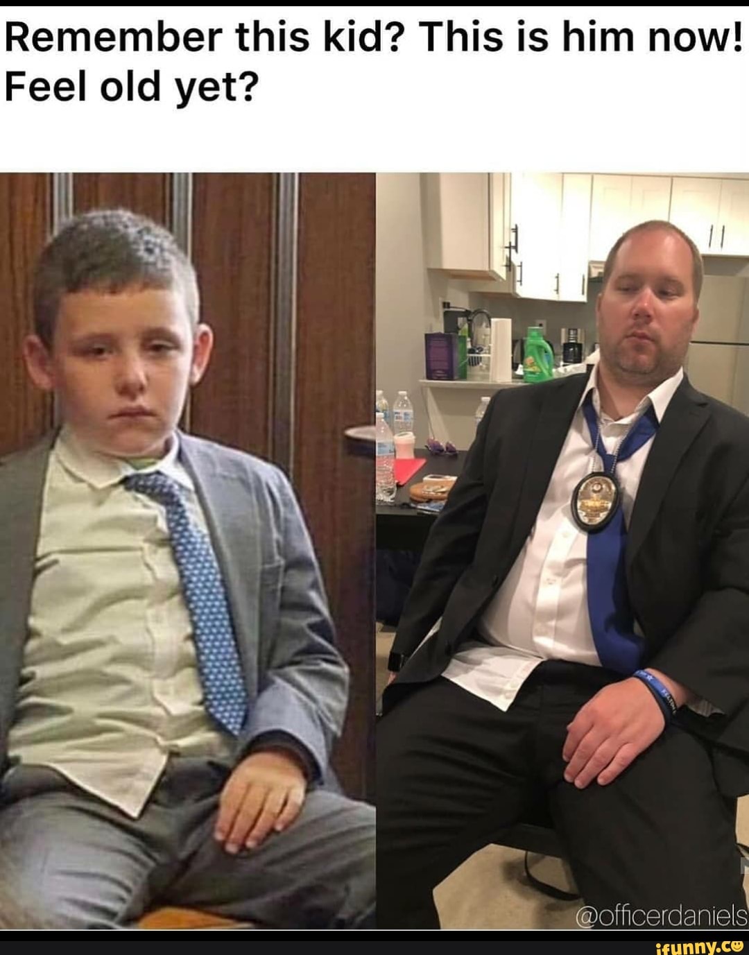 Remember this kid? This is him now! Feel old yet? - iFunny