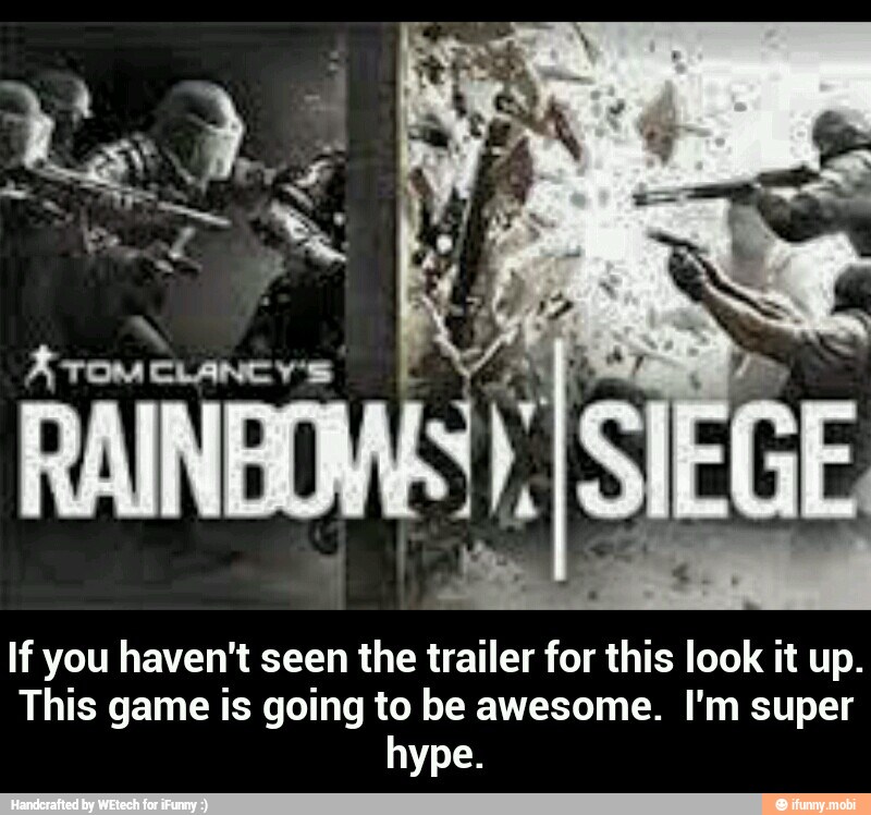 If you haven't seen the trailer for this look it up.
This game is going to be awesome. I'm super
hype. - If you haven't seen the trailer for this look it up. This game is going to be awesome. I'm super hype.