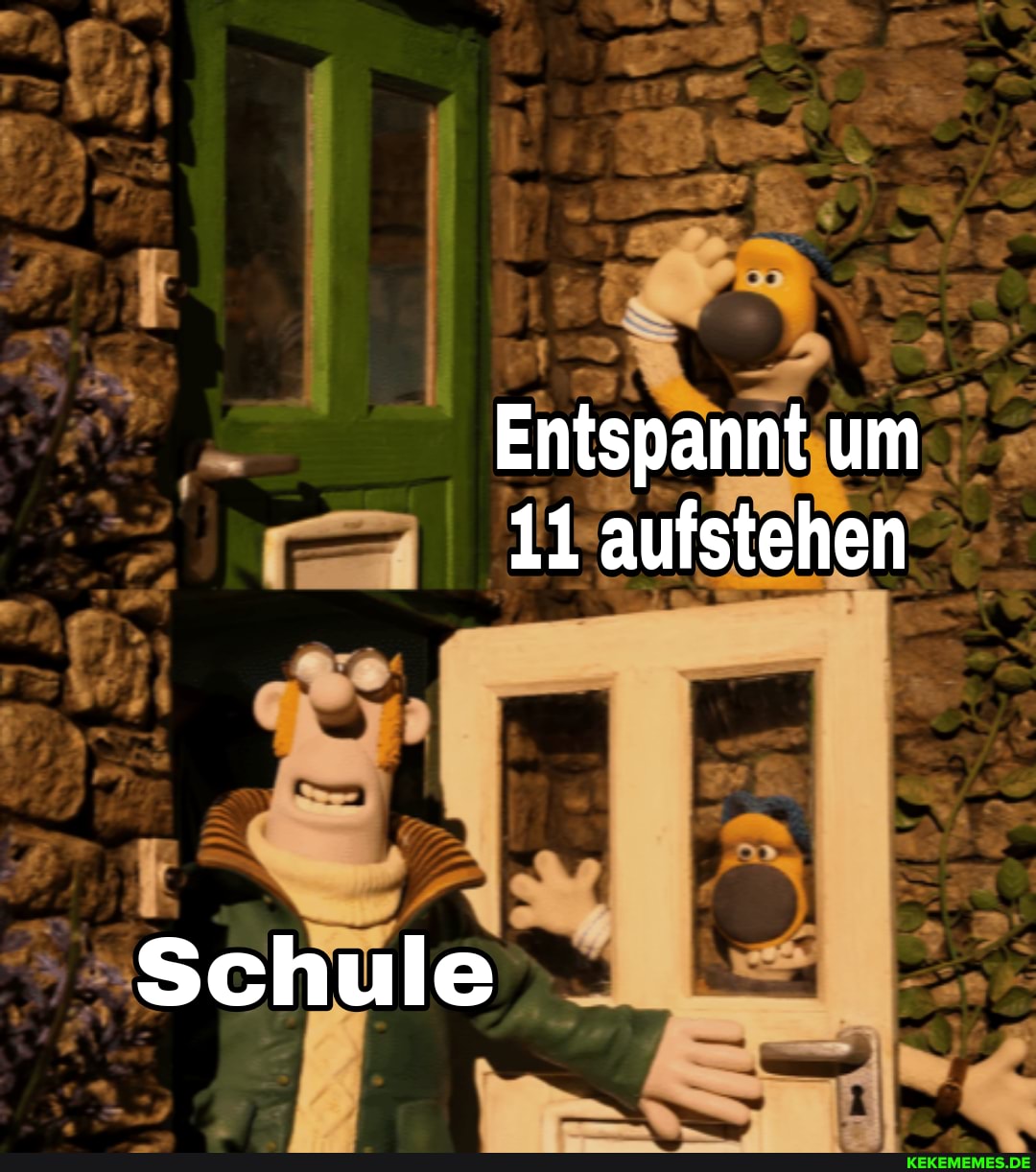 Entspannt um
11 aufstehen
Schule
