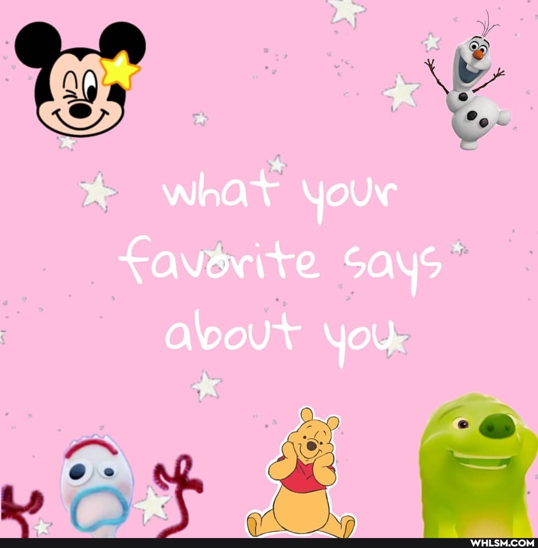 what your favovite says aloout you:
ff