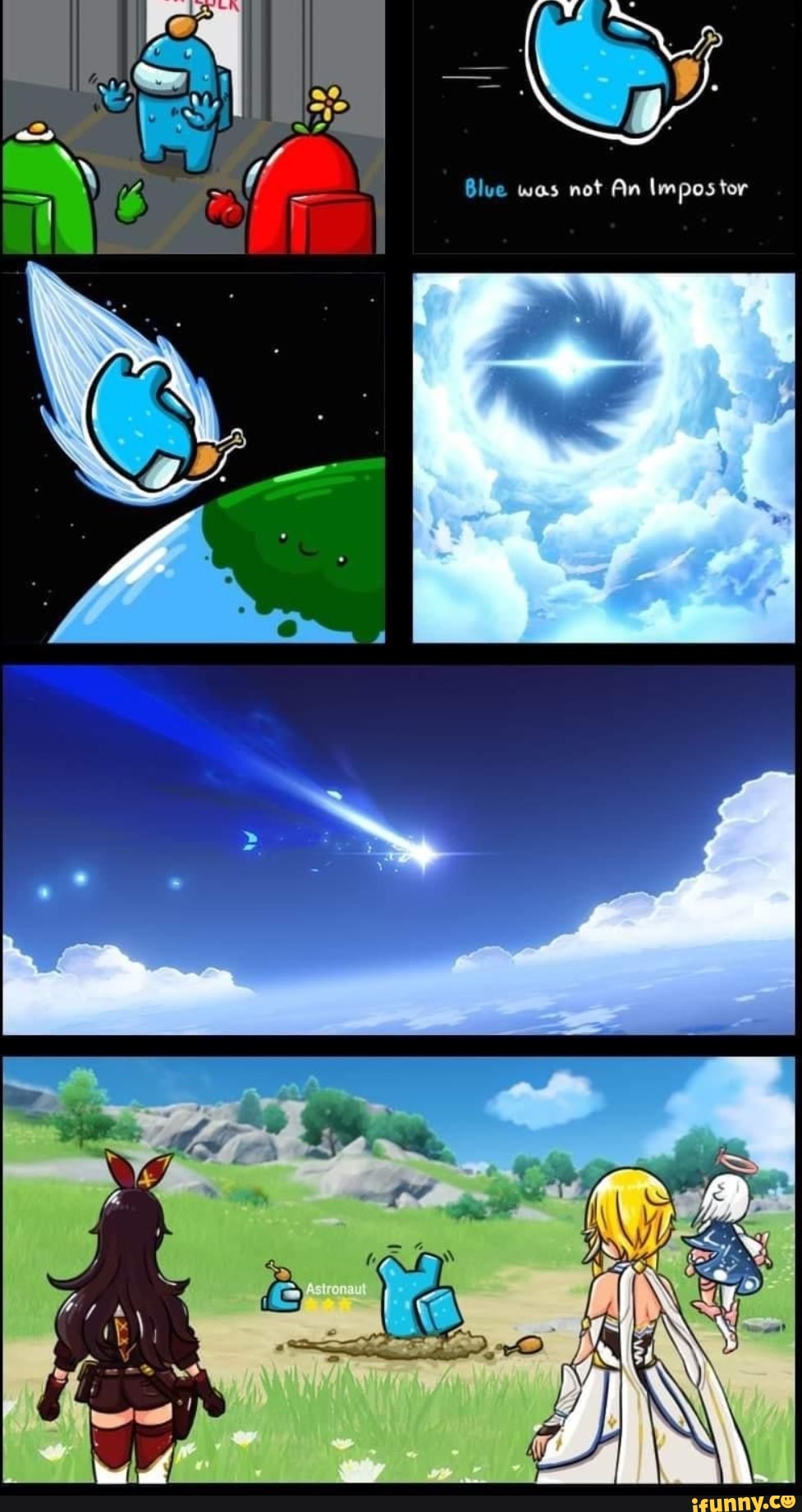 Blue was not An Impostor