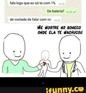fala logo que eu só to com 1%
ONDE ELA TE MACHUCOU - .