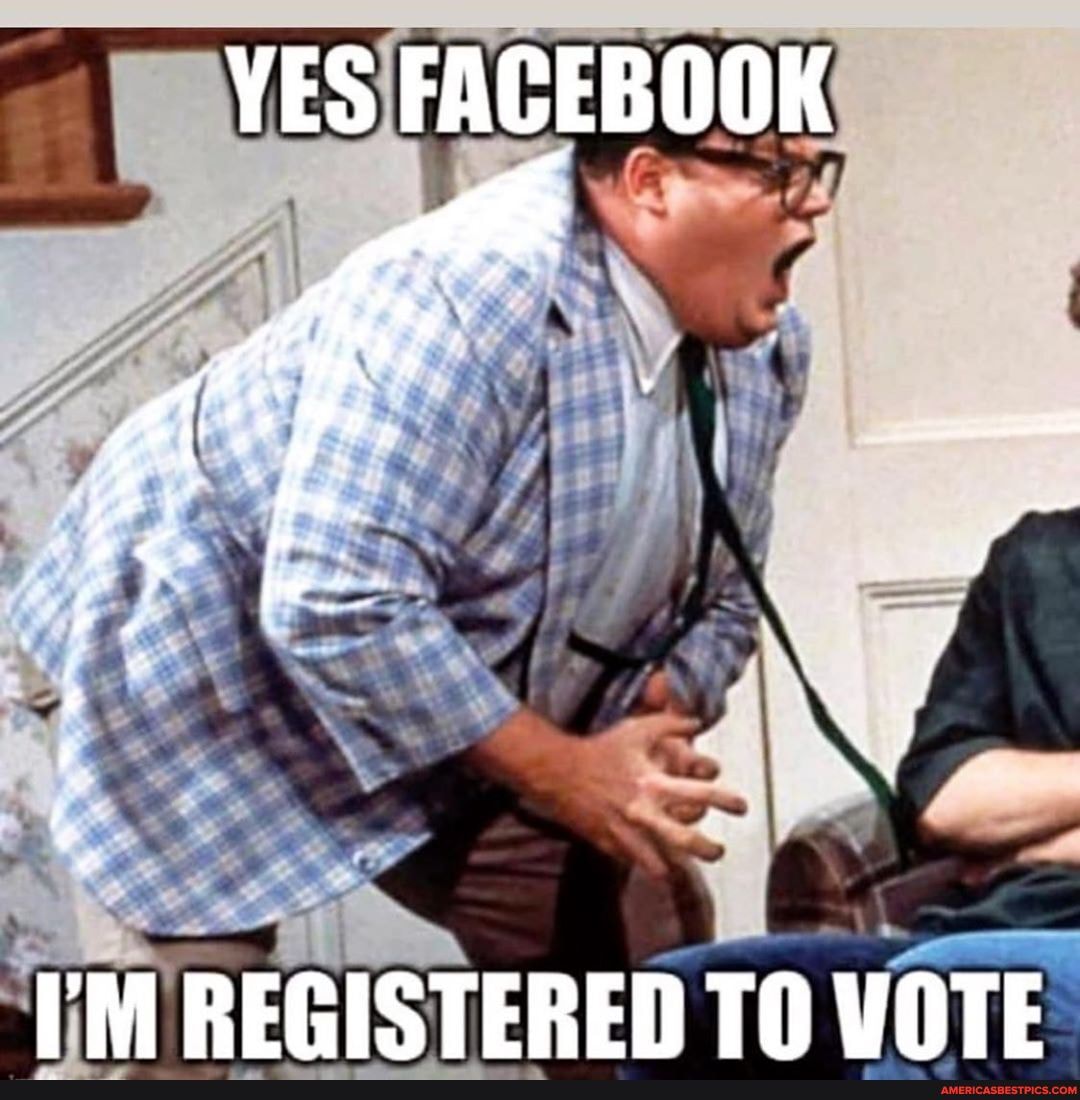 YES FACEBOOK
REGISTERED TO VOTE