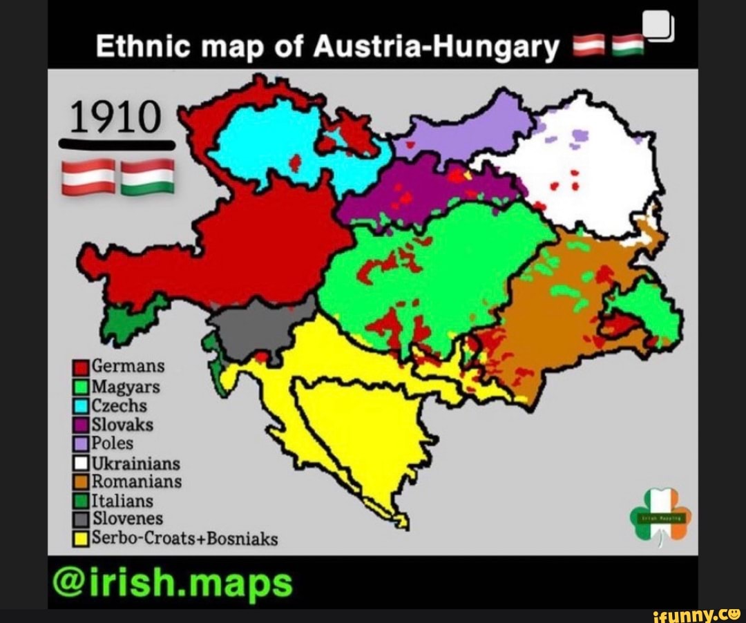 ethnic-map-of-austria-hungary-germans-magyars-czechs-slovaks-poles