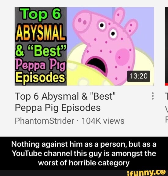 best peppa pig episodes