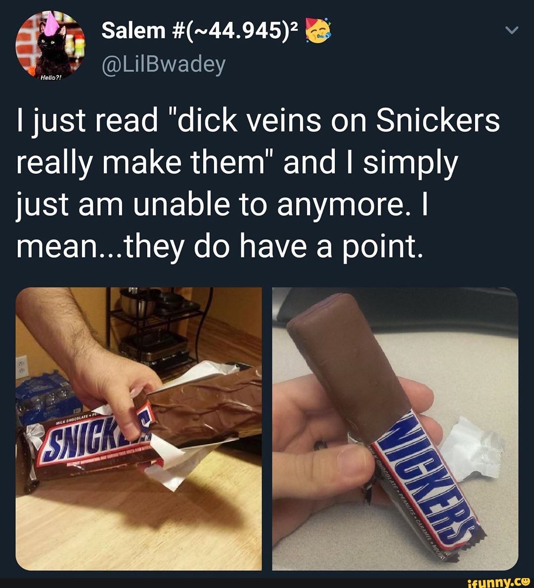 Eat a snickers dick meme