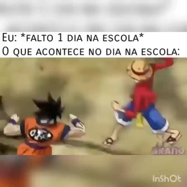 Quando eu falto na escola 😂 - MEMES EM IMAGENS 