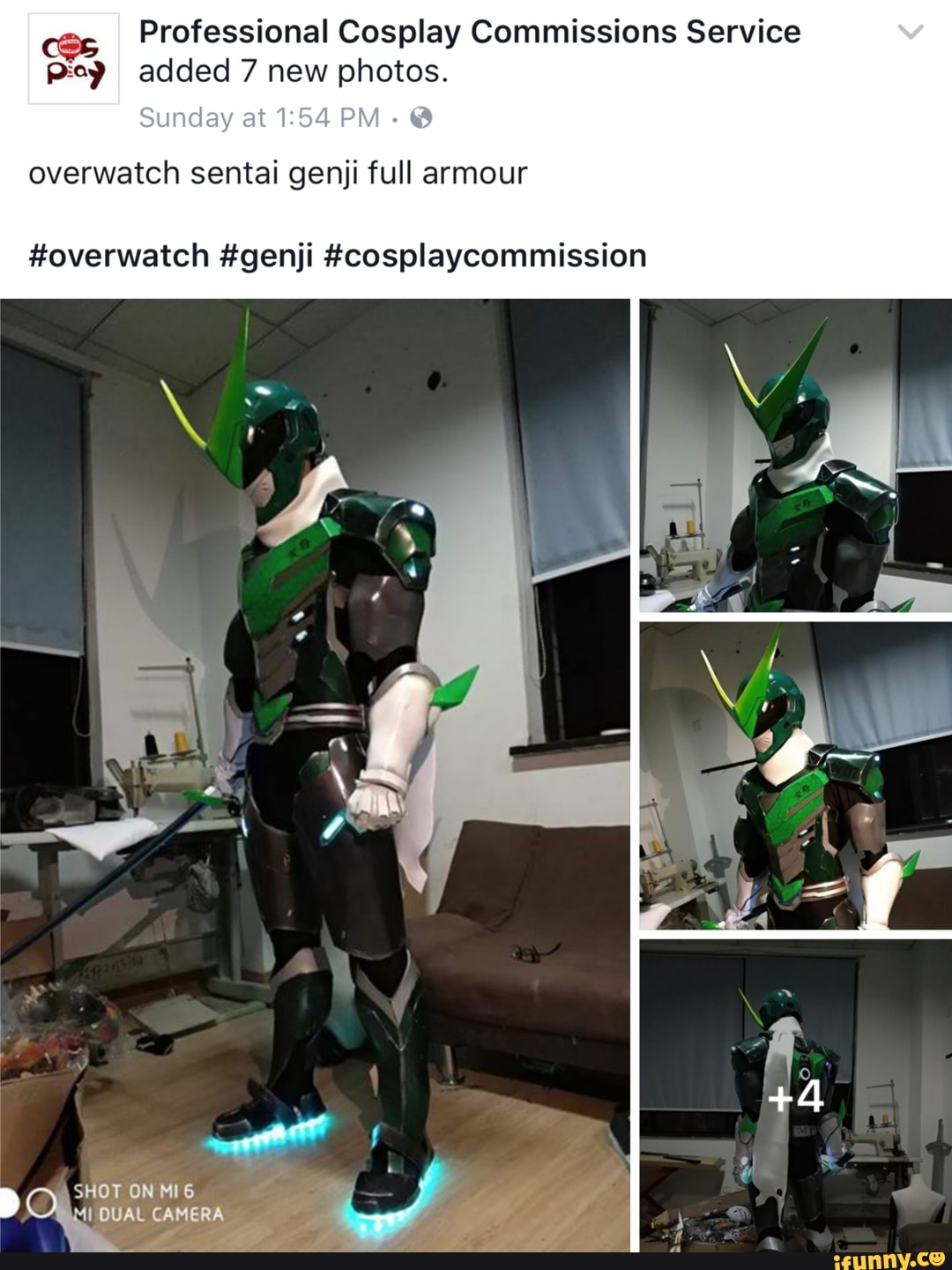 Professional Cosplay Commissions Service added 7 new photos.
overwatch sentai genji full armour
#overwatch #genji #cosplaycommission