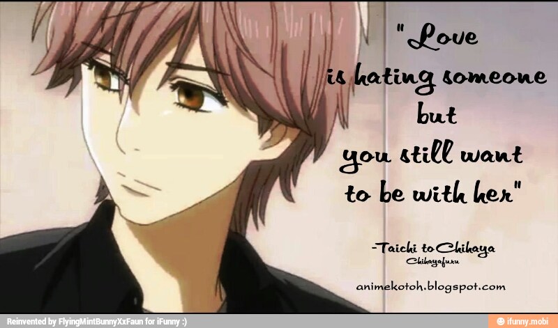 You "till want
to Le with her"