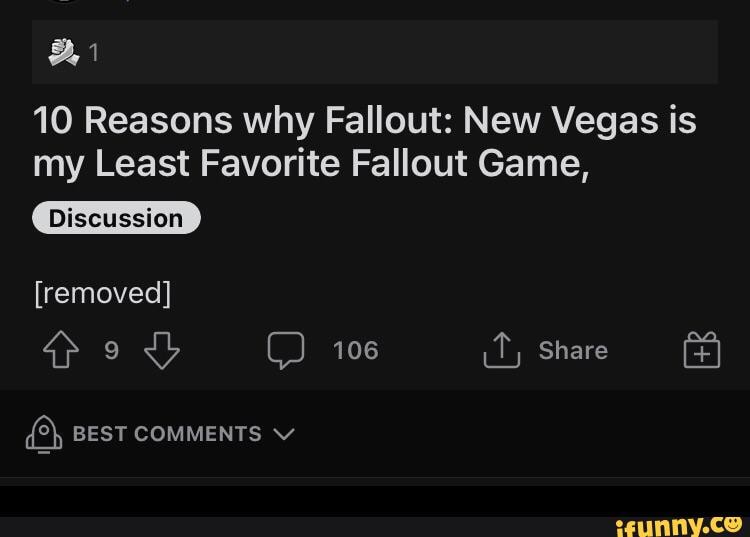 10 Reasons why Fallout: New Vegas is my Least Favorite Fallout Game ...