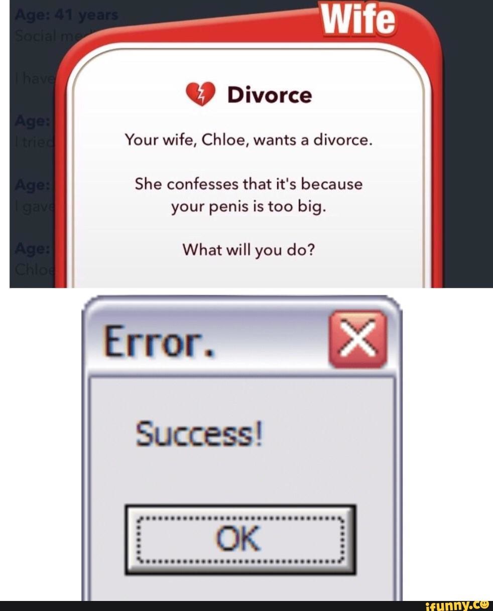º Divorce Your Wife Chloe Wants A Divorce She Confesses