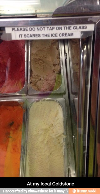 At my local Coldstone - At my local Coldstone