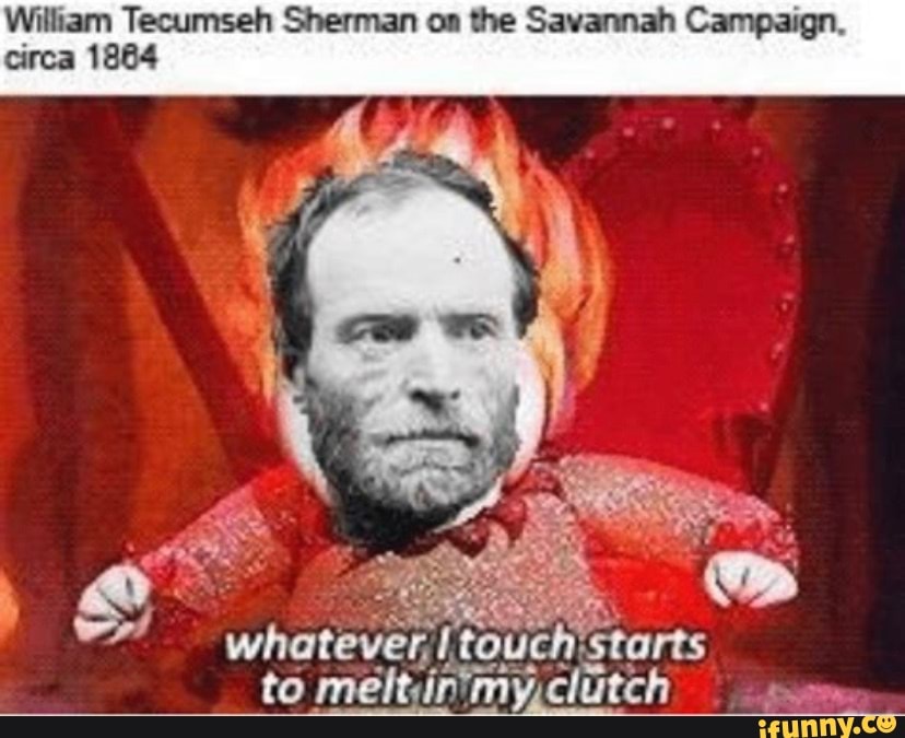 william tecumseh sherman meme