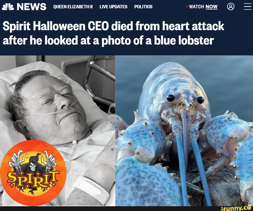 NEWS LiveuppaTes poLitios WATCH NOW Spirit Halloween