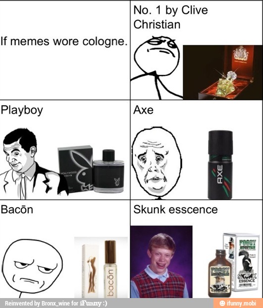 No. 1 by Clive Christian If memes wore cologne. )