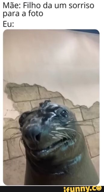 Mãe: Filho da um sorriso
para a foto