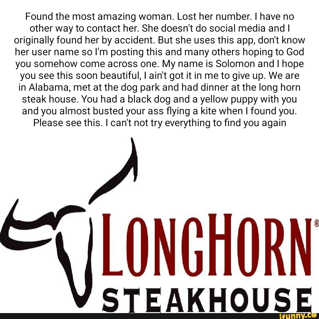 Found a Longhorn Steakhouse knife in a dumpster not belonging to