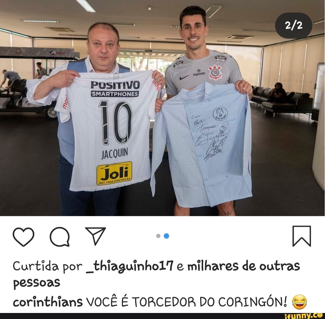 COR 7
A
Curtida por _thiaguinhol7 e
milhares de outras
Pte
corinthians VOCE E TORCEDOR DO CORINGON! ©