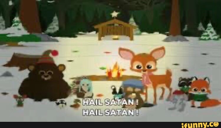 Hail Satan Gif
