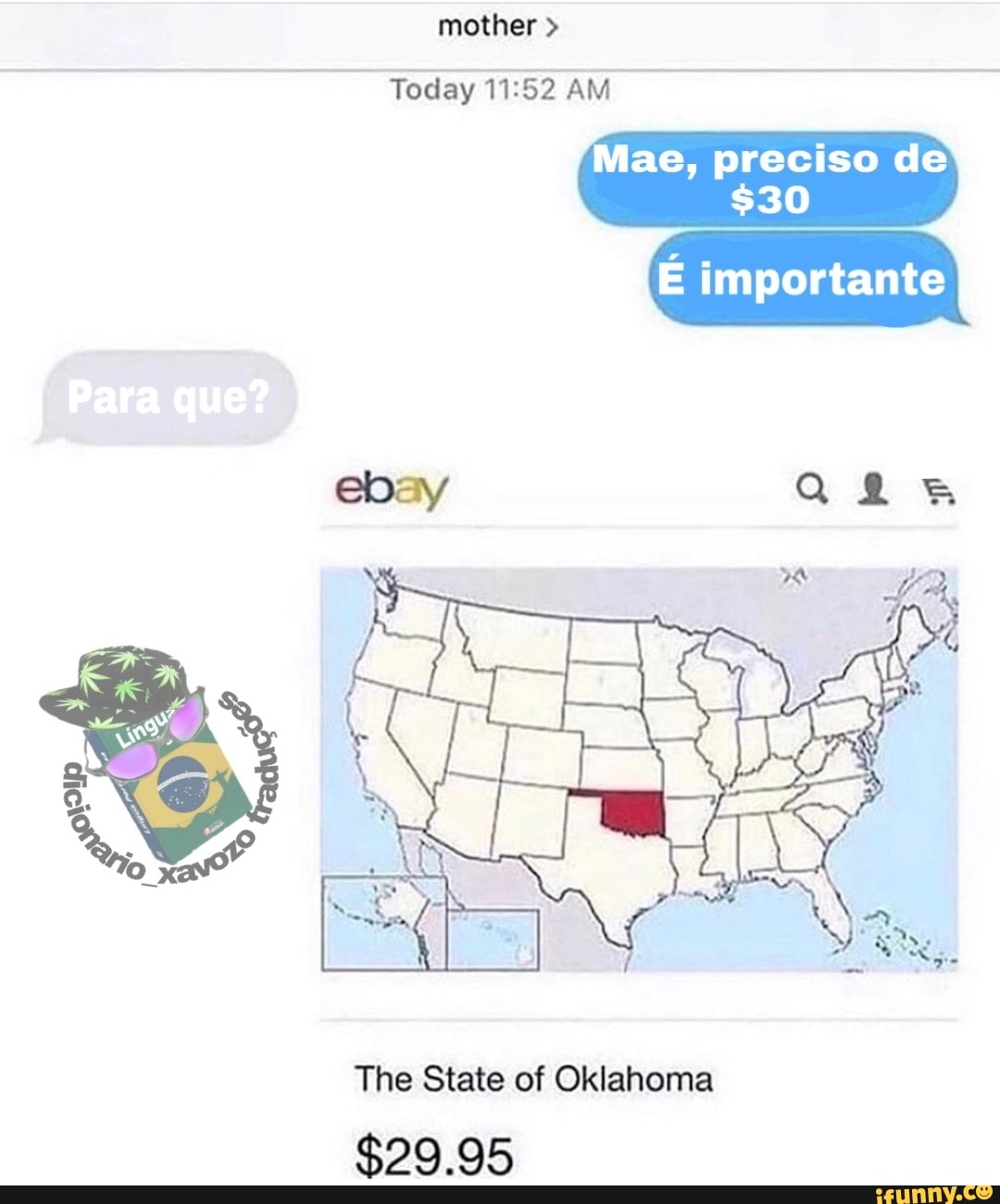 Today AM
Para que?
as, preciso de
FÉ importante
The State of Oklahoma
$29.95