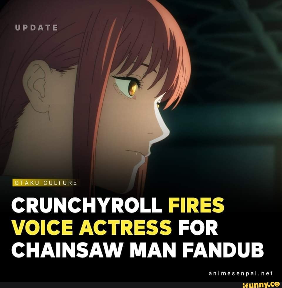 Anime VA Gets FIRED Over Chainsaw Man Fandub!