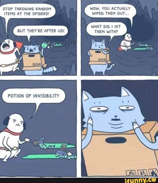 WOW, YOU ACTUALLY STOP THROWING RANDOM