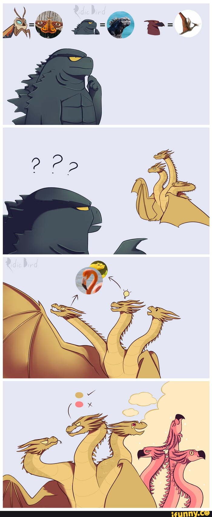King_ghidorah memes. Best Collection of funny King_ghidorah pictures on ...