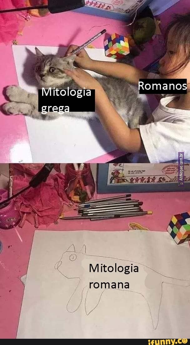 Mitologia Romanos
grega
Mitologia
romana