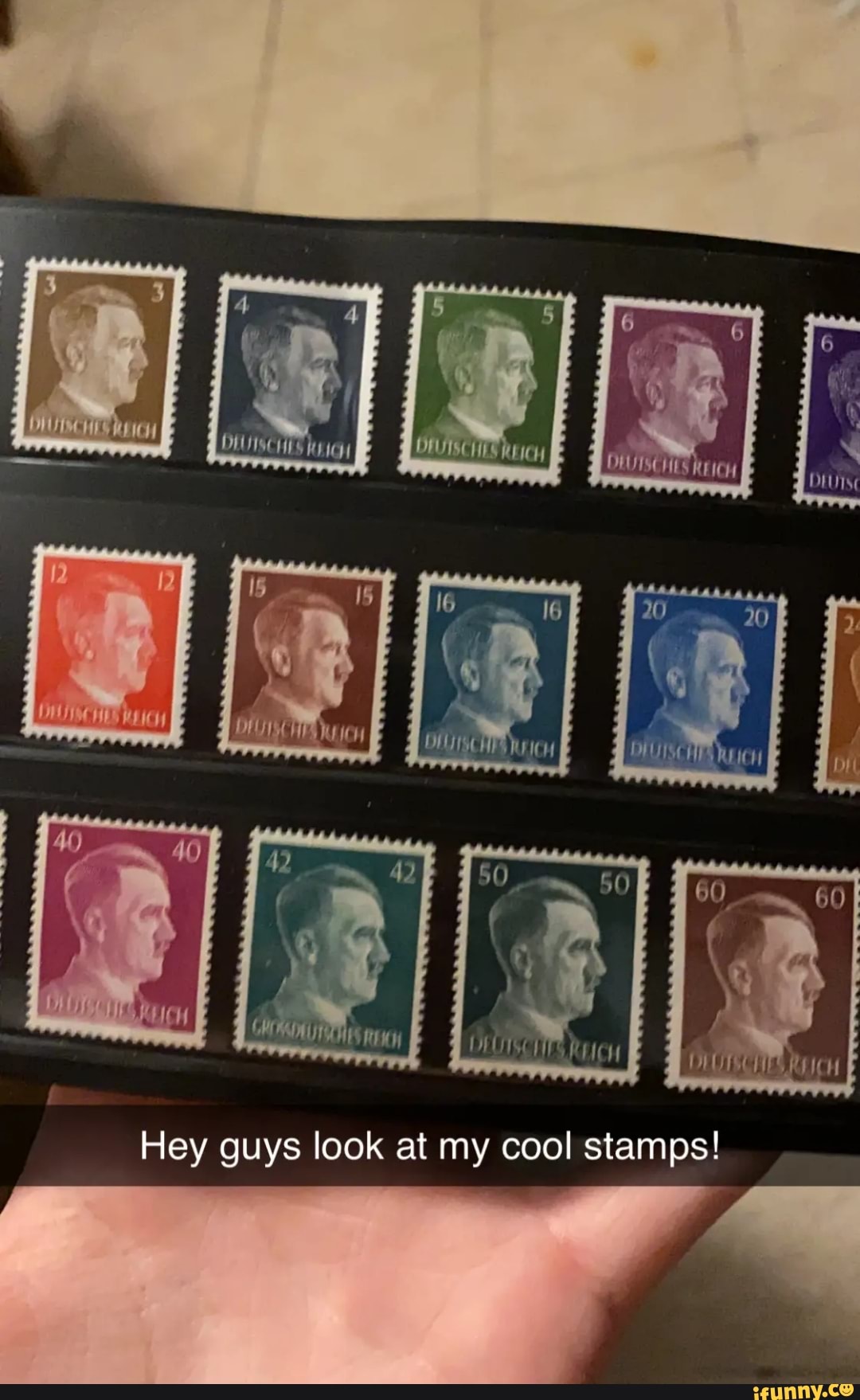 fe (
Hey guys look at my cool stamps!